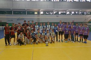 Marista &eacute; campe&atilde;o do voleibol masculino (15 a 17 anos) no JESC municipal