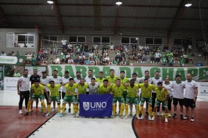 Em grande jogo e com gin&aacute;sio lotado, Chape Futsal empata com Joinville e lidera S&eacute;rie Ouro