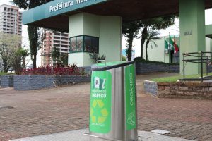 Chapec&oacute; vira refer&ecirc;ncia em sistema subterr&acirc;neo de coleta de res&iacute;duos