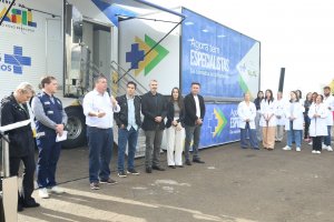 Carreta da Sa&uacute;de da Mulher inicia atendimentos no Oeste
