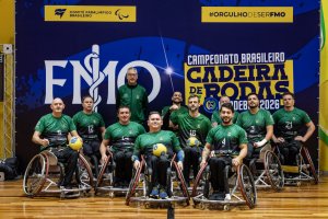 Chapec&oacute; conquistou o terceiro lugar no Campeonato Brasileiro de Handebol em Cadeira de Rodas