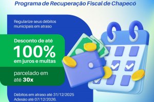 Chapec&oacute; aprova PREFIC para regulariza&ccedil;&atilde;o de d&eacute;bitos