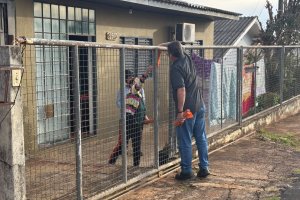 Moradores do bairro Santo Ant&ocirc;nio recebem unidades do projeto "Saco Laranja"