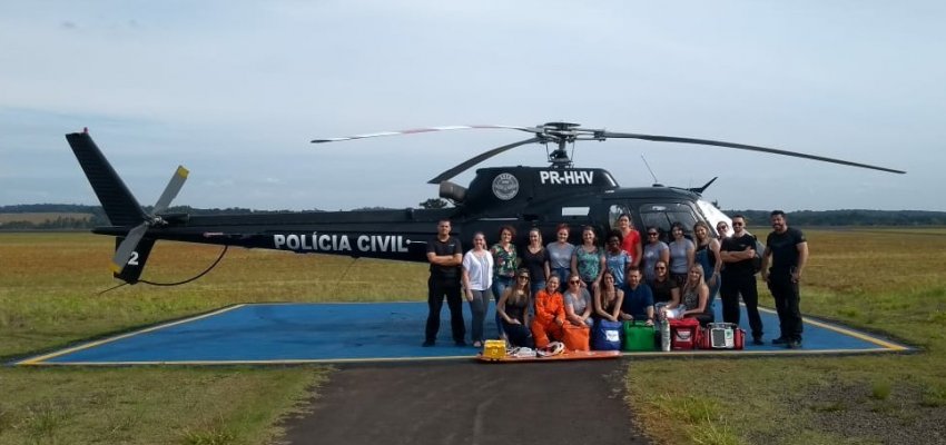 Alunos visitam SAER/SARA em Chapecó 