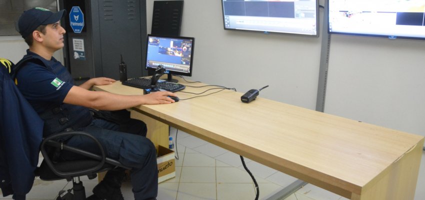 Guarda Municipal auxilia na segurança do parque da EFAPI 2017