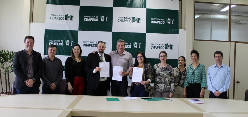 Prefeitura e UFFS assinam convênio para finalização de Unidade de Saúde