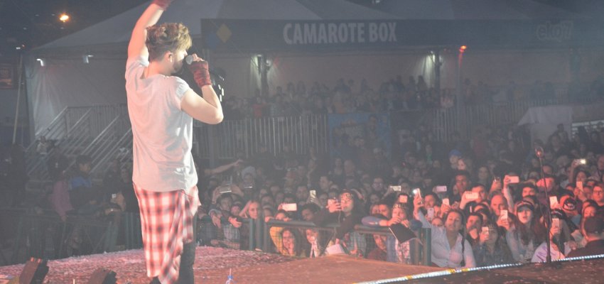 El Baile e Luan Santana agitaram a noite de s&aacute;bado na EFAPI 2017