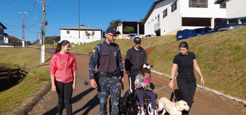Guarda Municipal amplia Cinoterapia no CAPP
