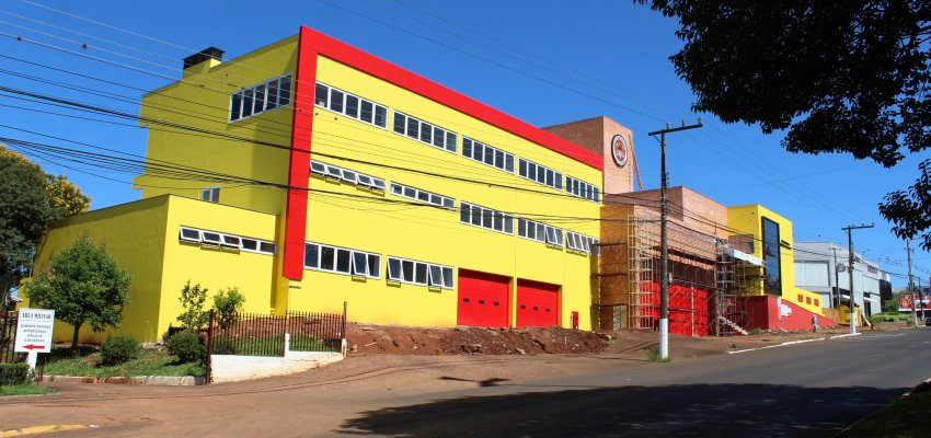 Nova sede do Corpo de Bombeiros será entregue no dia 21