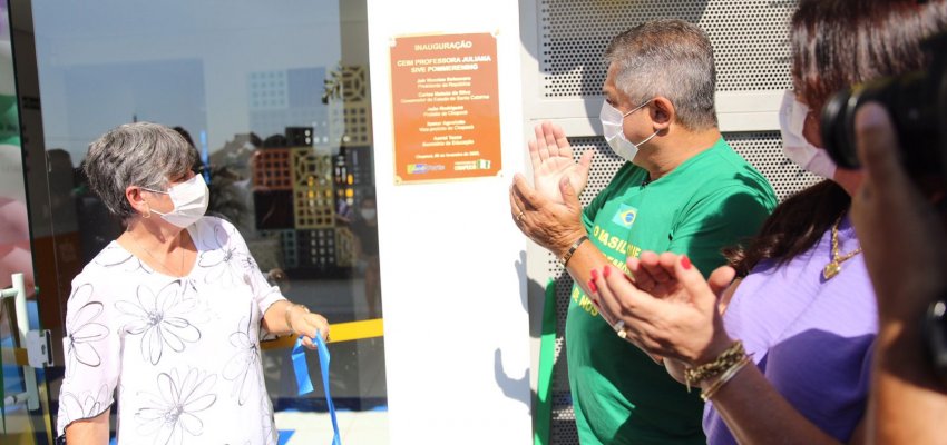 Inauguradas duas novas unidades escolares em Chapecó