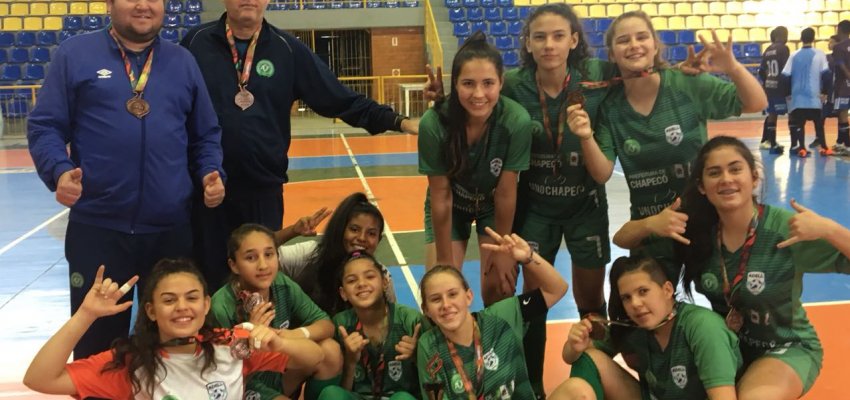 Futsal de Chapec&oacute; &eacute; destaque nos JESC