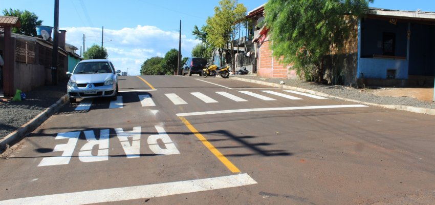 M&atilde;os &agrave; Obra: Conclu&iacute;da obra de asfalto no bairro Bom Pastor