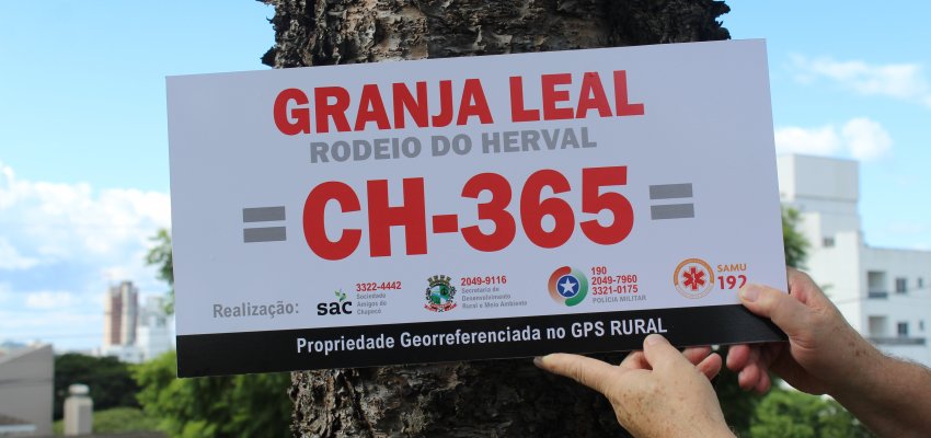 Oportunidade: GPS Rural será ampliado em Chapecó