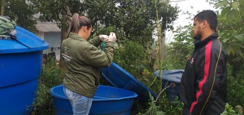 Vigil&acirc;ncia em Sa&uacute;de realiza levantamento da Dengue