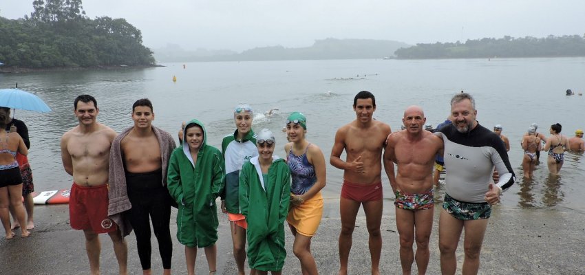 Natação da ACN é destaque na Travessia de Itá