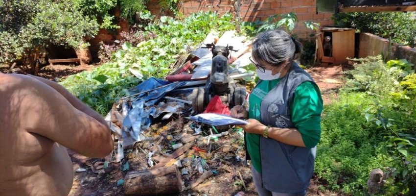 Mutir&atilde;o da dengue realiza 948 visitas no Cristo Rei