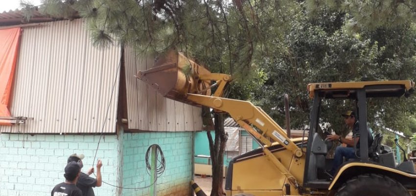 Prefeitura realiza desocupa&ccedil;&atilde;o em &aacute;rea do Parque da Efapi