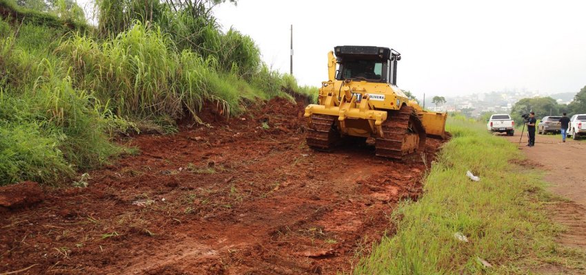 Come&ccedil;am as obras no prolongamento Sul da Avenida Get&uacute;lio Vargas