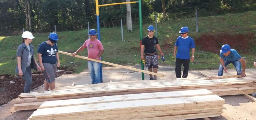 Iniciam aulas do projeto social no Loteamento Expoente