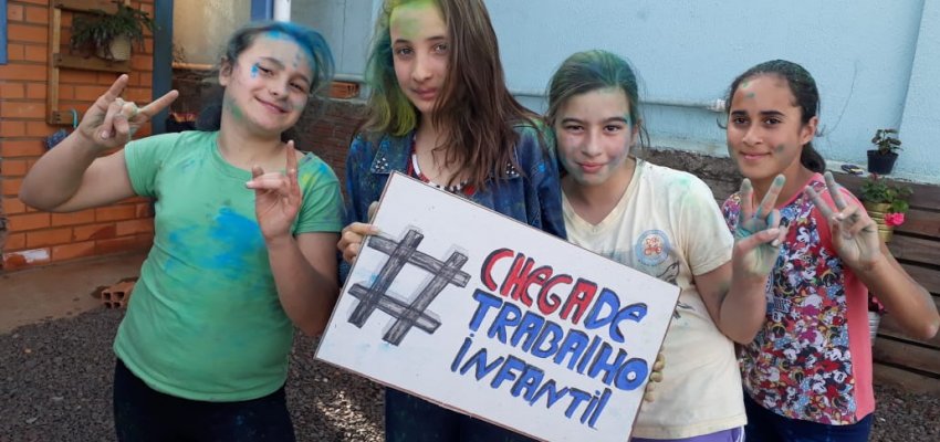 Gincanas conscientizam sobre a erradica&ccedil;&atilde;o do trabalho infantil