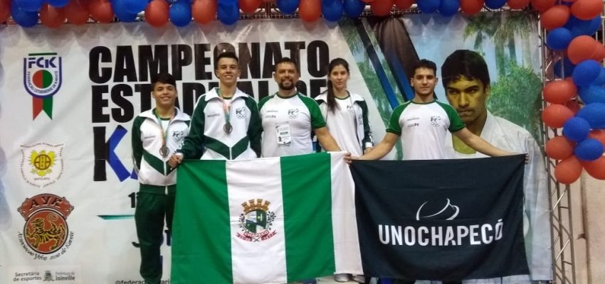  Karate de Chapecó conquista medalhas do Ranking A