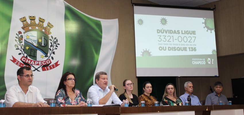 Coronavírus: Anúncio de medidas preventivas