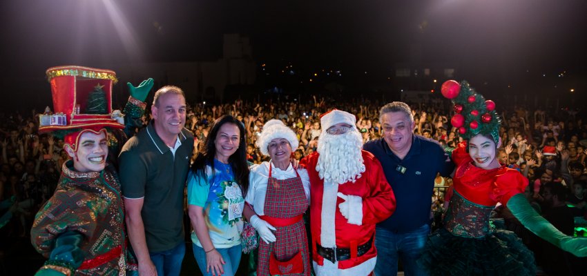Mais de duas mil cestas de doces distribu&iacute;das pelo Papai Noel no Bormann e Efapi