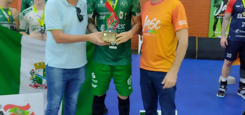 V&ocirc;lei Masculino &eacute; Vice-Campe&atilde;o dos JASC