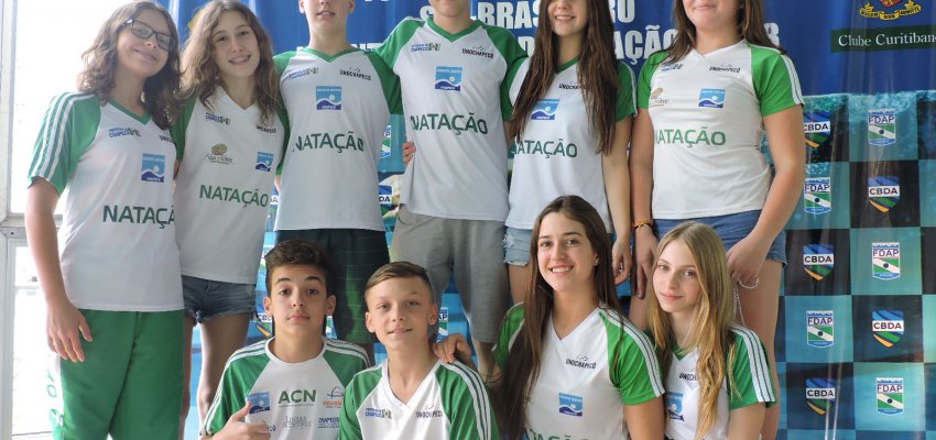 Natação da ACN conquista medalhas no Sulbrasileiro
