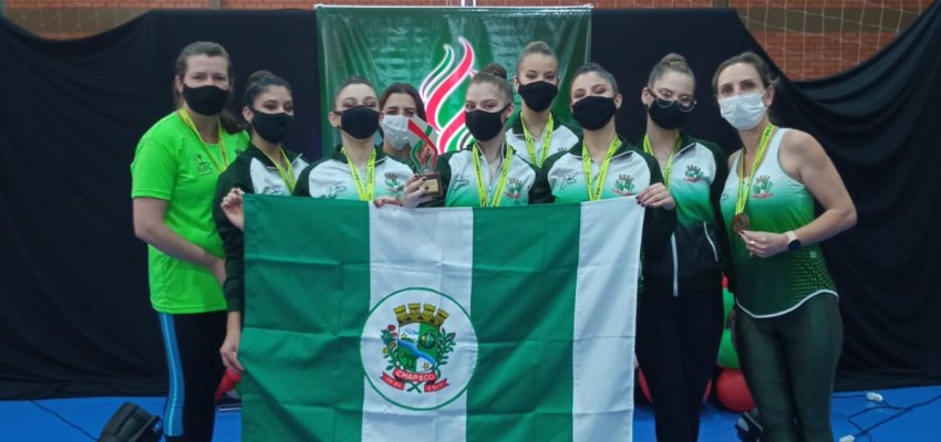 Ginástica Rítmica de Chapecó é a 3° melhor dos Joguinhos