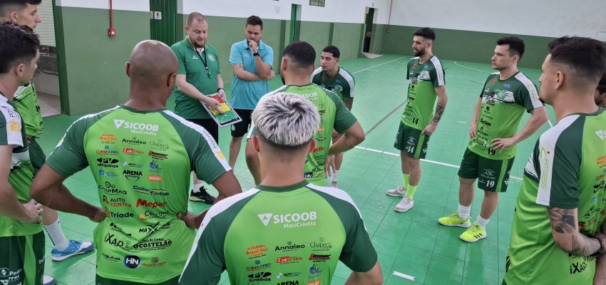 Chape Futsal se concentra na Copa SC. Torneio d&aacute; vaga &agrave; Copa do Brasil