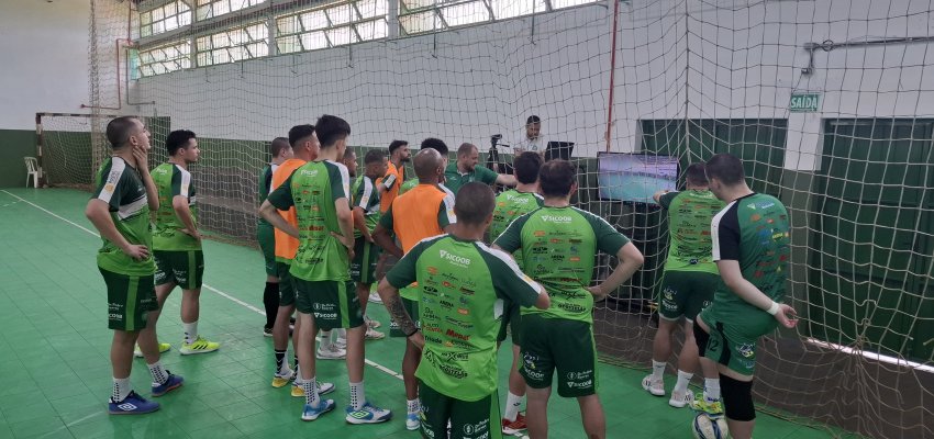 Prefeitura de Chapec&oacute;/Chapecoense/Unoesc em prepara&ccedil;&atilde;o para a semifinal da Copa SC