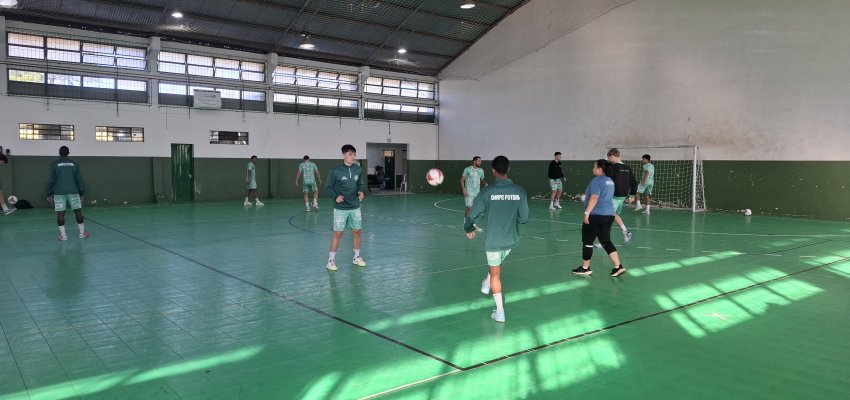 Na lideran&ccedil;a da S&eacute;rie Ouro, Chape Futsal intensifica prepara&ccedil;&atilde;o para enfrentar Blumenau