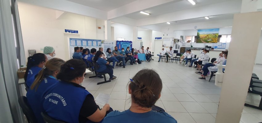 Equipes dos CSFs de Chapec&oacute; recebem capacita&ccedil;&atilde;o sobre Sa&uacute;de Mental