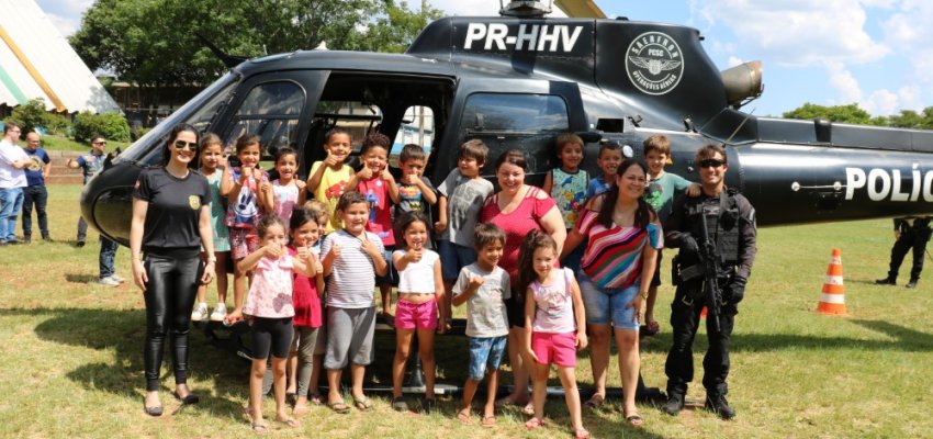 Polícia Civil participa de atividade educativa no CAIC