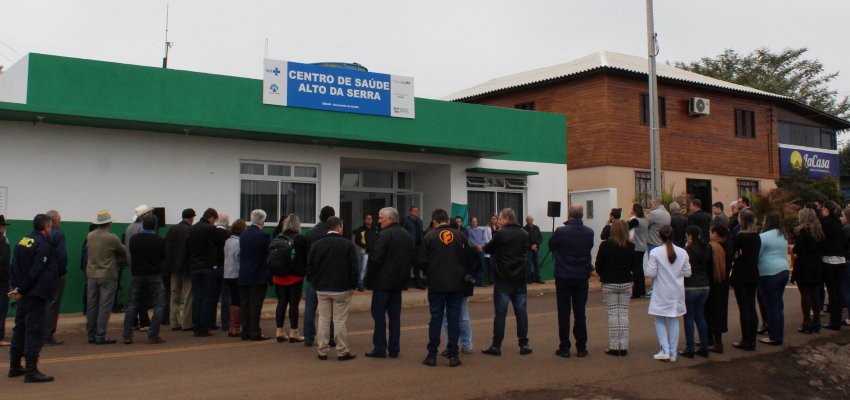 Alto da Serra recebe novo Centro de Saúde