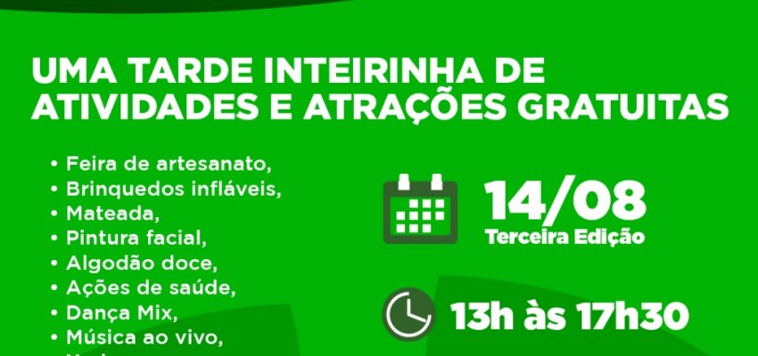 Domingo tem o Cidade em Movimento na Pra&ccedil;a Coronel Bertaso