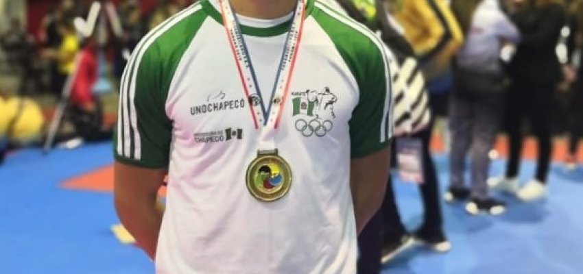 Karateca de Chapecó traz ouro do Panamericano