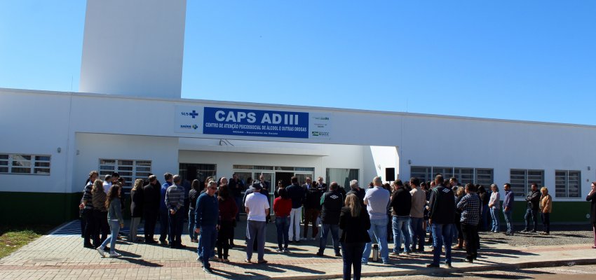 Chapecó tem nova sede para o CAPS AD 
