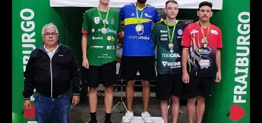 T&ecirc;nis de Mesa conquista t&iacute;tulos na 2&ordf; Etapa do Circuito Catarinense