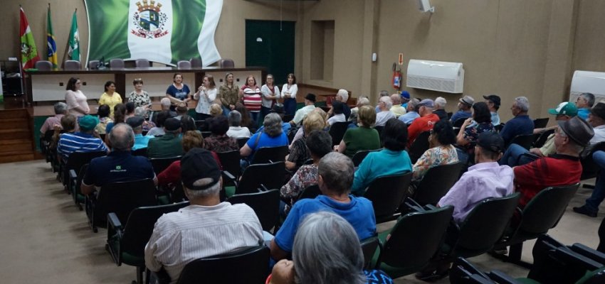 Diretoria Geral dos Idosos presta contas das atividades