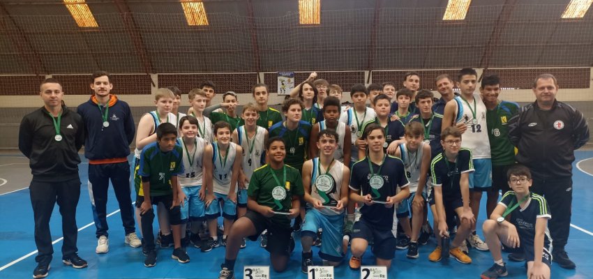 Col&eacute;gio Marista vence o Basquetebol Masculino dos JESC 12 a 14 anos