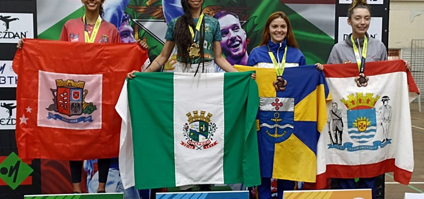 No terceiro dia de disputas do JASC Chapec&oacute; conquista a primeira medalha de Ouro