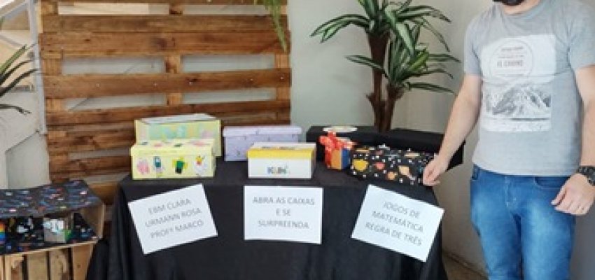 Professor de Chapecó usa jogos lúdicos no ensino da Matemática