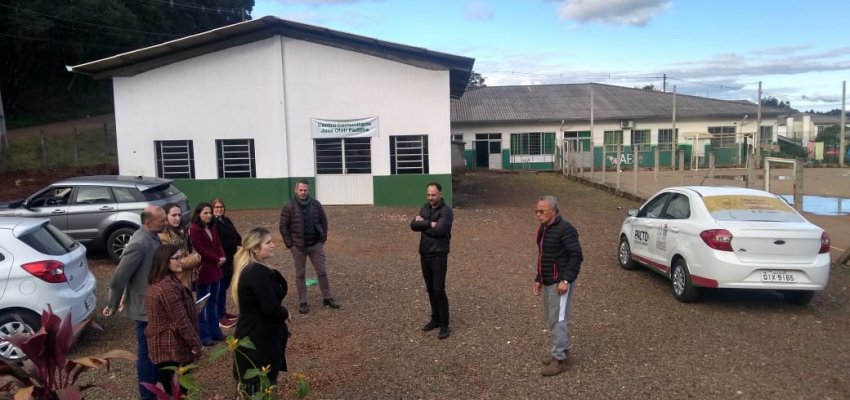 Regularização Fundiária de Chapecó recebe equipe de Concórdia