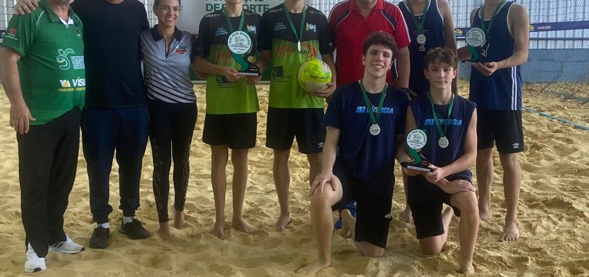 EEB Antonio Morandini domina o Vôlei de Praia dos JESC