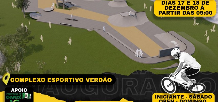 BMX faz seu evento de inaugura&ccedil;&atilde;o na nova pista do Verd&atilde;o