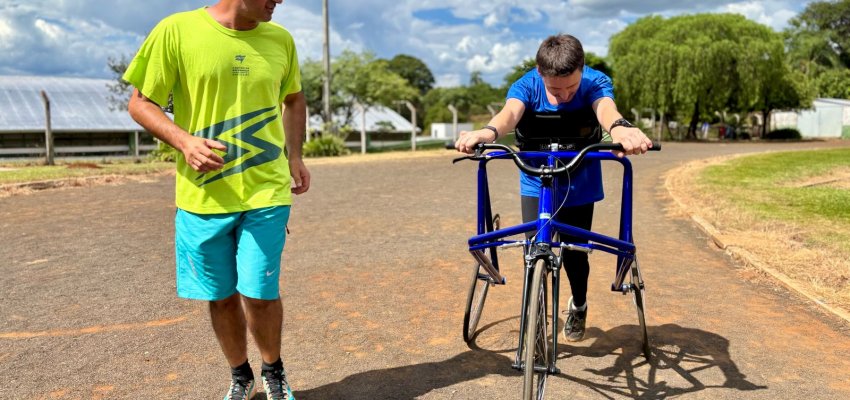 Atletas paral&iacute;mpicos retomam treinos em Chapec&oacute;