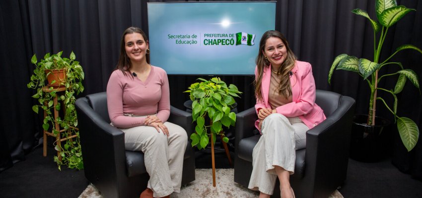 Live do canal Educa Chapec&oacute; Play aborda sa&uacute;de e desenvolvimento na inf&acirc;ncia e adolesc&ecirc;ncia