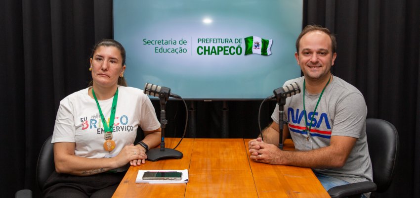 O Brincar na Educa&ccedil;&atilde;o Infantil &eacute; tema de podcast realizado pela Secretaria de Educa&ccedil;&atilde;o